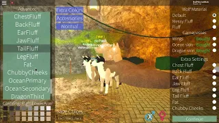 how to make a raccoon on wolves life 3 in roblox