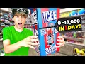 0 to 18 000 Tickets In ONE DAY - Can I Win A ICEE Slushie Machine