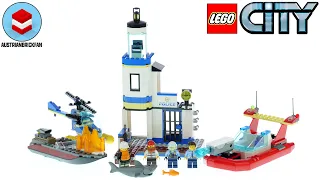 LEGO City 60308 Seaside Police and Fire Mission Speed Build Review