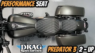 Drag Specialties Predator 3 2-Up Seat Build Series Part 16