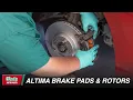 How To Change the Brake Pads and Rotors on a 2013 to 2018 Nissan Altima