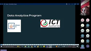 Day 1 Data Analytics Virtual Training by Data Breed Africa x ICTA