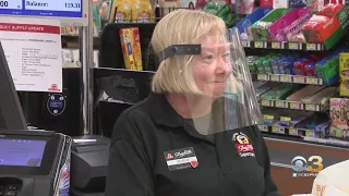 Warminster ShopRite Workers Wearing Face Shields
