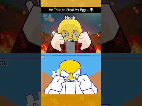 He Tried to Steal My Egg... 💀 - STEAL AN EGG | ROBLOX ANIMATION