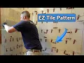 EZ Tile Pattern 3 Day Tile Shower