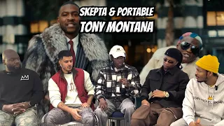 skepta u0026 portable tony montana vibes on vibes reaction