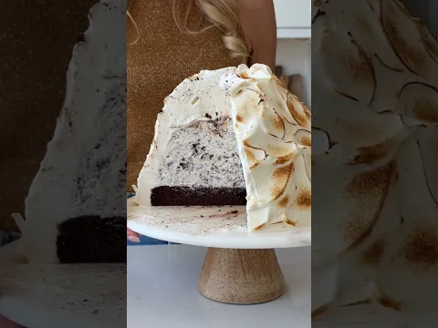 Baked Alaska (My Birthday Cake)