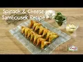 Spinach Cheese Sambousek Recipe