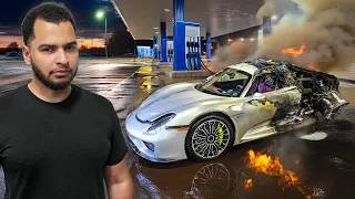 Rebuilding A $2,000,000 Porsche 918 Spyder Destroyed By Fire