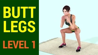 6 Min Butt and Legs Workout Lean Legs and Firm Butt