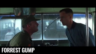 Scène culte - Forrest Gump - T'es même pas digne de lécher mes bottes de merde !