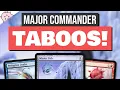 Commander Taboos What Not to Do Unwritten Rules Social Contract EDH MTG Commander