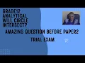 intersection of two circles question grade12 analytical geometry