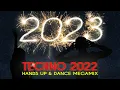 Download Lagu TECHNO 2023 MORE THAN 2 HOURS Hands Up \u0026 Dance 2022 SILVESTER MEGAMIX #107