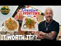 Downtown Flavortown Pigeon Forge Full Tour Review Delicious Food Massive Arcade Merch