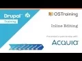 Drupal 8 Beginner Lesson 19 Inline Editing