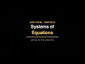 Math for ML Linear Systems Ax b
