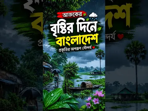 Tumi Bristi Cheyecho Bole | ( তুমি বৃষ্টি চেয়েছো বলে ) | শ্রাবনের ভেজা ভেজা দিন #shortsfeed #viral