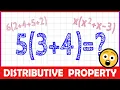 Distributive Property of Multiplication 2-MINUTE MATH