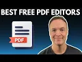 Top 3 Really Free PDF Editors in 2025 Edit PDFs Without Spending a Dime