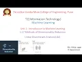 1 17 Linear Discriminant Analysis LDA LDA vs PCA Dimensionality Reduction Machine Learning