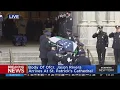 NYPD Officer Rivera s Casket Moved To St Patrick s Cathedral