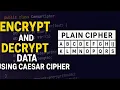 Shift Cipher in Java Caesar Cipher Explained Code Demo