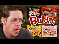 Trying every level of Spicy Ramen