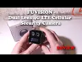 FUVISION Dual Lens 4G LTE Cellular Security Camera Verizon AT T or T-Mobile REVIEW