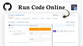 How to run GitHub code online Test Projects Fast