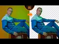 How to Remove Background from any image in Adobe Illustrator STEP by STEP tutorial