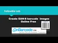 Free Online EAN-8 Barcode Image Generator