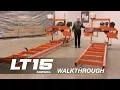 LT15 Portable Sawmill Walkthrough Wood-Mizer