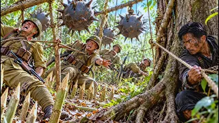 【Chinese drama】日軍進山搜捕八路戰士,殊不知抗日高手早已佈下死亡陷阱,將敵人全部消滅!#戰爭 #狙擊 #movie #mma #kungfu #動作 #電影 #film