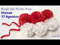 Download Lagu DIY Cara Membuat Bunga dari Kertas Krep untuk Hiasan 17 Agustus