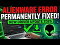 Permanent Fix Alienware Command Center Error 0x803F8001 Check your account New Driver Update 2026