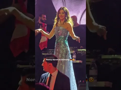 Beautiful Nancy Ajram in Germany 😍 نانسي عجرم أشعلت الأجواء حفلة المانيا