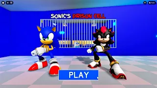 SONIC 3 PRISON RUN OBBY Full Gameplay