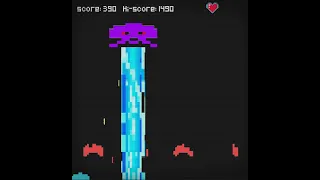 Basic Space Invader Game Made with Pygame DEMO