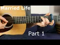 Download Lagu How to Play Married Life on Guitar (Fingerstyle) - Part 1