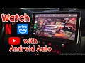 How to Stream YouTube Netflix Prime More on Android Auto in ANY CAR CarStream Part 1