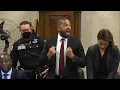 Jussie Smollett has courtroom outburst after judge sentences him to jail ABC7