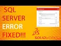 How To Fix SolidWorks Electrical Is Unable To Connect To The SQL Server Error