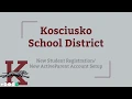 Kosciusko School District Online Registration
