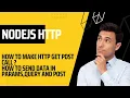 Node js Tutorial Part 2 Node js Tutorial for Beginners Nodejs Express Http Method Like Get Post