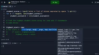 8 Minimum Maximum Function 6 Beginner Python Programming Loops and Range Python Course