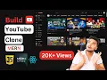 Build Youtube Clone Using MERN Full Stack Build Complete Website Like YouTube In MERN 2024