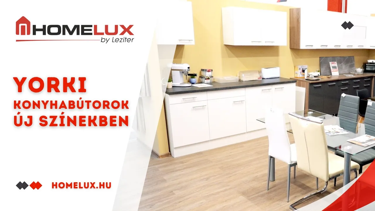 Homelux Lakberendezés — HOMELUX — New York Kitchen Furniture Collection (YouTube video ad)