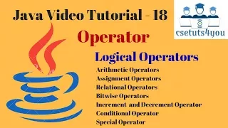 Java Tutorial 18 - Logical Operator in java
