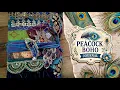 Peacock boho journal journal flip through